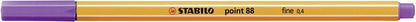 Fineliner - STABILO point 88 - Pack of 10