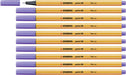 Fineliner - STABILO point 88 - Pack of 10