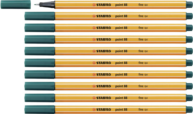 Fineliner - STABILO point 88 - Pack of 10