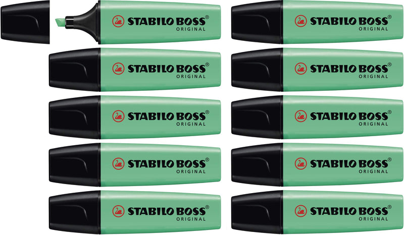 Highlighter - STABILO BOSS ORIGINAL - Pack of 10
