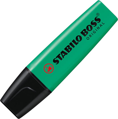 Highlighter - STABILO BOSS ORIGINAL - Pack of 10