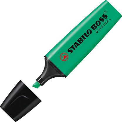 Highlighter - STABILO BOSS ORIGINAL - Pack of 10