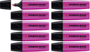 Rotulador stabilo boss fluorescente 70 magenta