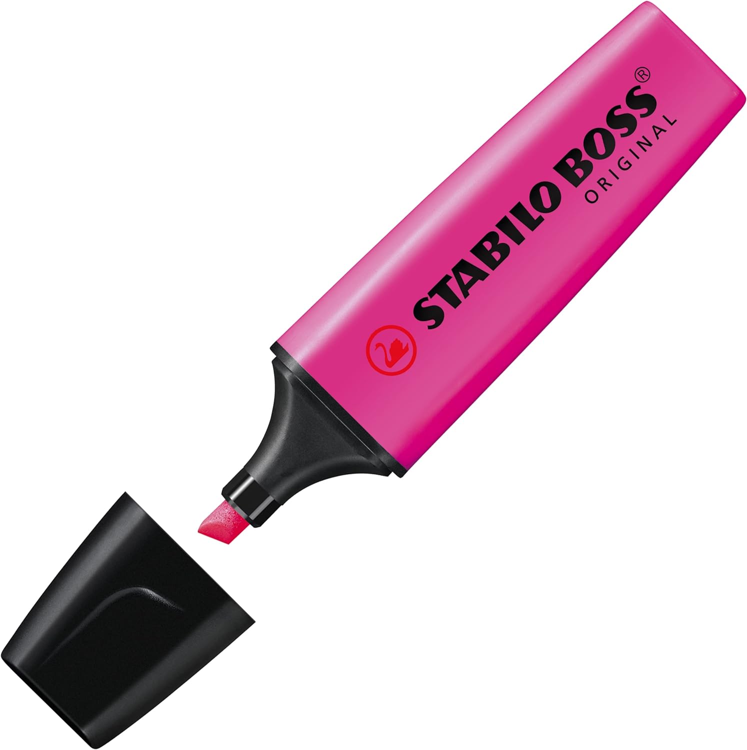 Rotulador stabilo boss fluorescente 70 magenta