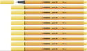 Fineliner - STABILO point 88 - Pack of 10