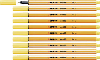 Fineliner - STABILO point 88 - Pack of 10