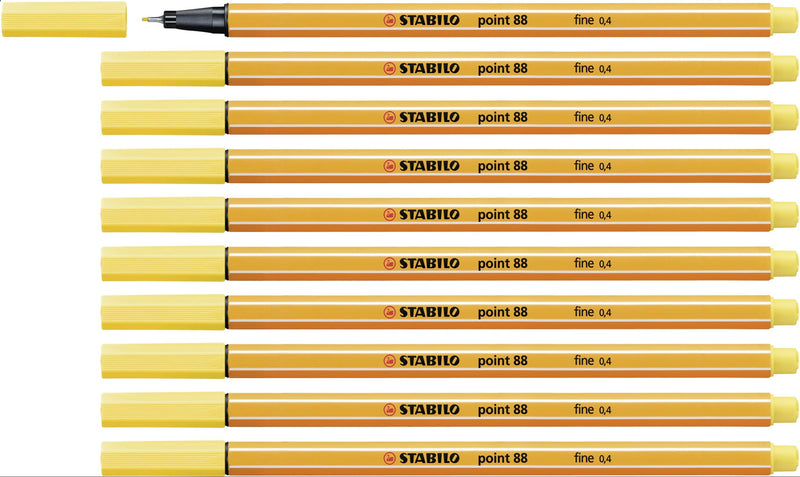 Fineliner - STABILO point 88 - Pack of 10