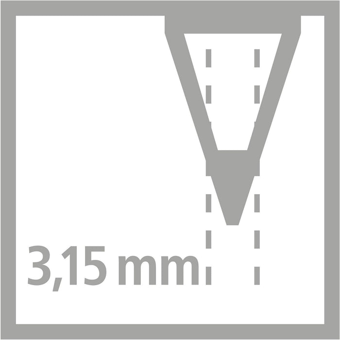 Ergonomic Graphite Pencil - STABILO EASYgraph - Left-Handed - Pack of 6 - Petrol - HB