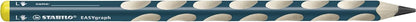 Ergonomic Graphite Pencil - STABILO EASYgraph - Left-Handed - Pack of 6 - Petrol - HB