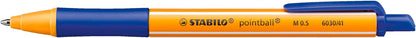Ballpoint Pen - STABILO pointball - Pack of 2