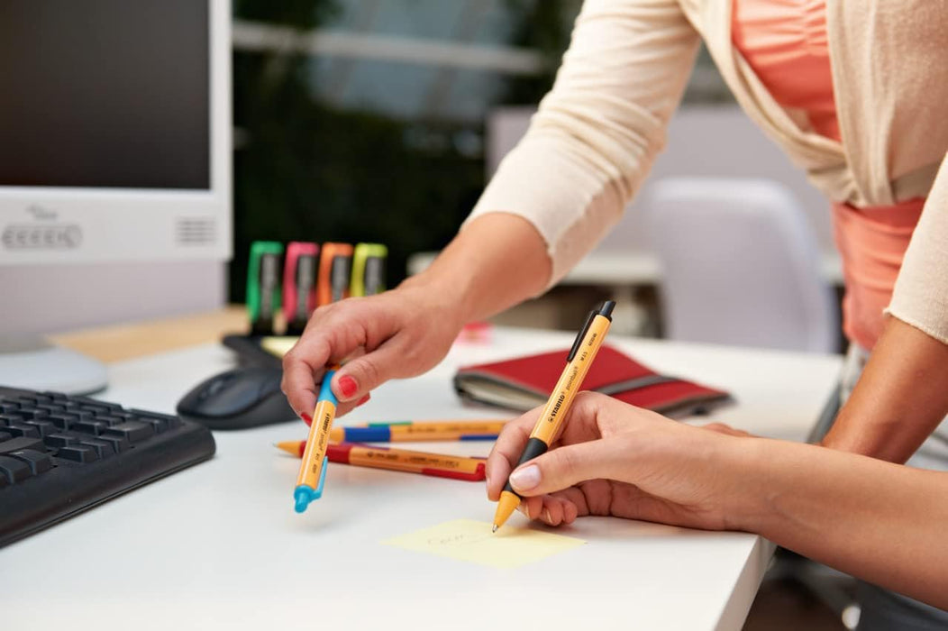 Ballpoint Pen - STABILO pointball - Pack of 2