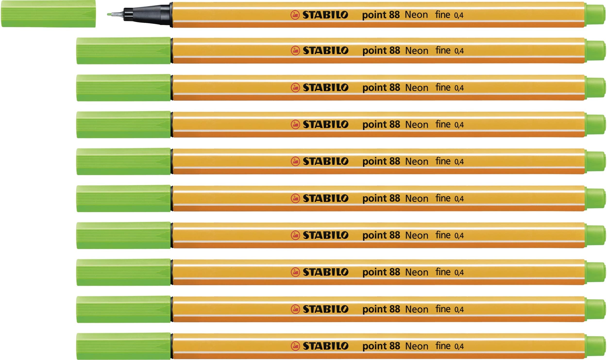 Fineliner - STABILO point 88 - Pack of 10