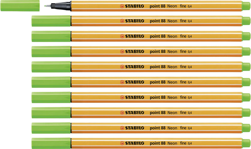 Fineliner - STABILO point 88 - Pack of 10