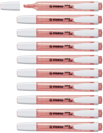 Highlighter - STABILO swing cool - Pack of 10