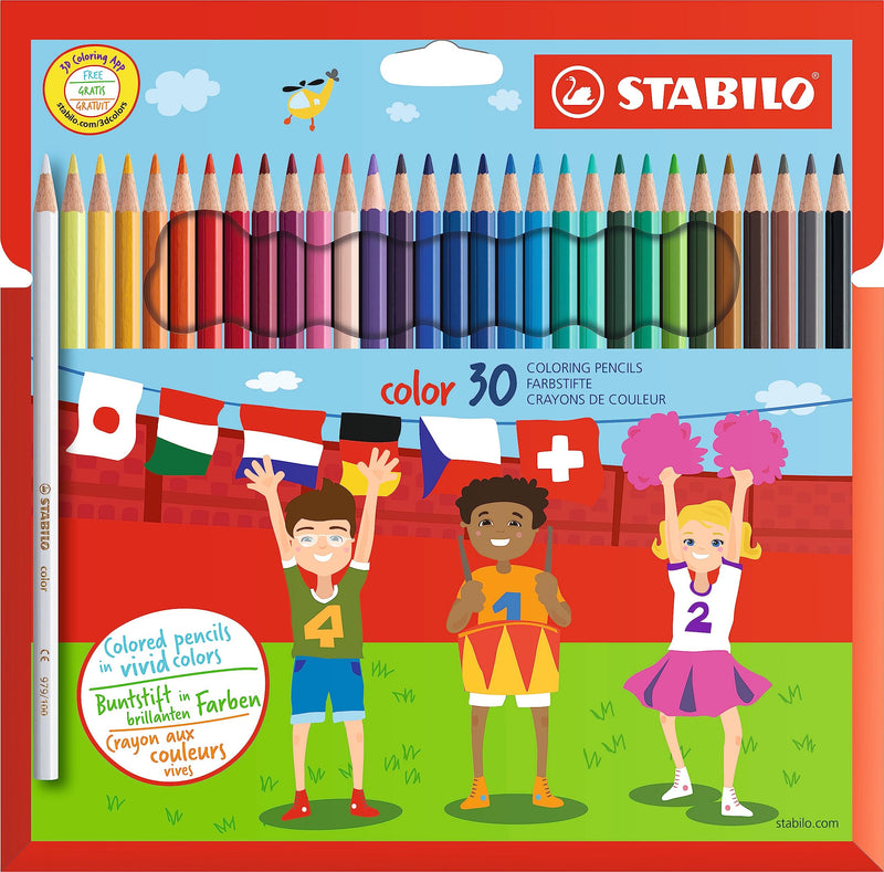 STABILO CF30 PASTELLI COLOR