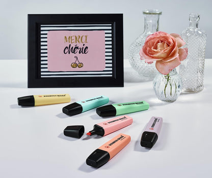 Highlighter - STABILO BOSS ORIGINAL Pastel - Pack of 10