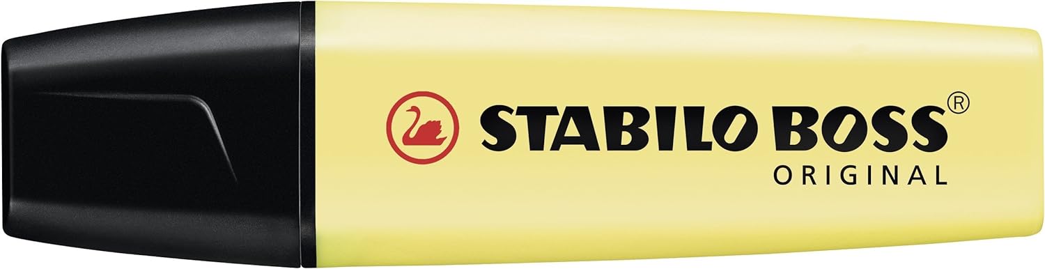 Highlighter - STABILO BOSS ORIGINAL Pastel - Pack of 10