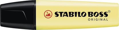 Highlighter - STABILO BOSS ORIGINAL Pastel - Pack of 10
