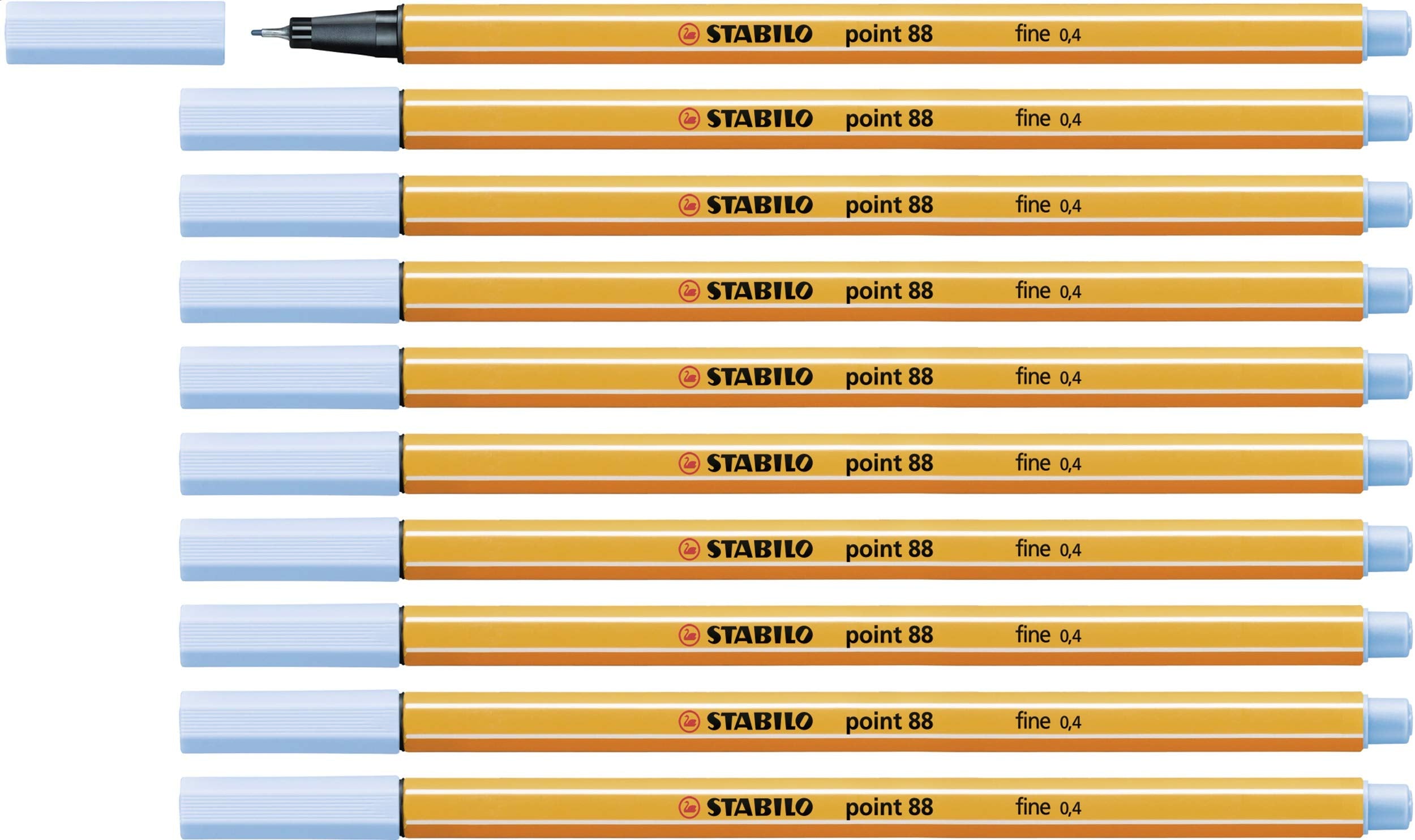 Fineliner - STABILO point 88 - Pack of 10