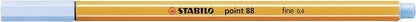 Fineliner - STABILO point 88 - Pack of 10