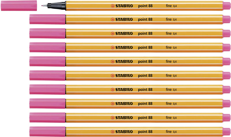 Fineliner - STABILO point 88 - Pack of 10 - Lilac 2
