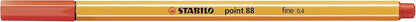 Fineliner - STABILO point 88 - Pack of 10