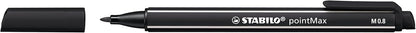 Fineliner - STABILO pointMax - 15 stuks- met 15 verschillende kleuren