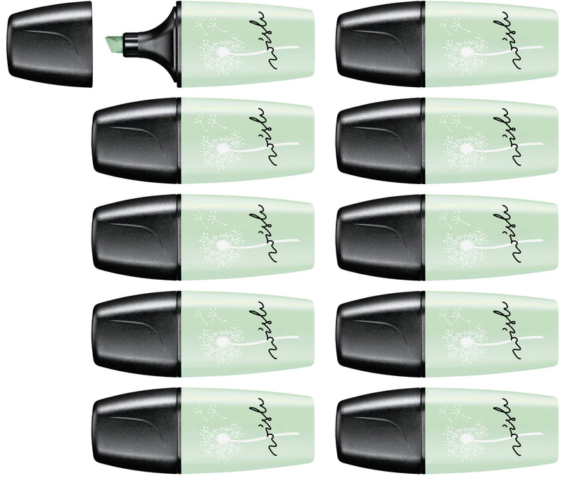 Highlighter - STABILO BOSS MINI Pastellove - Box of 10 - Hint of Mint Pastellove Hint of Mint