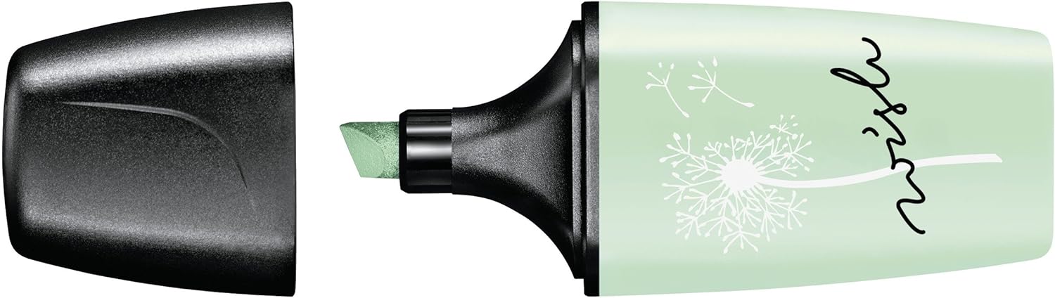 Highlighter - STABILO BOSS MINI Pastellove - Box of 10 - Hint of Mint Pastellove Hint of Mint