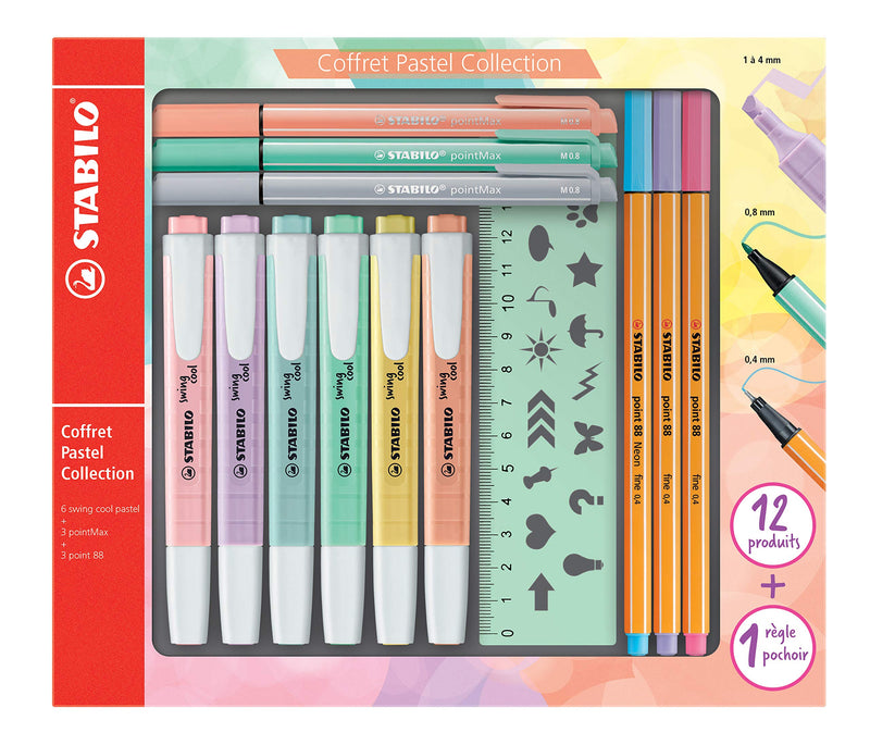 Highlighter - STABILO Pastel - Highlighter Set