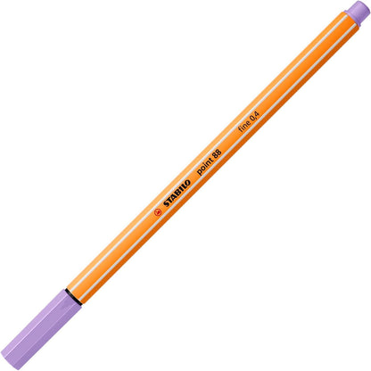 STABILO - Premium fineliner - point 88 - ARTY - Etui met 24 kleuren