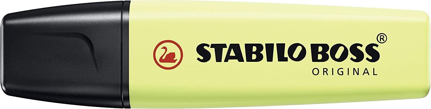 Highlighter - STABILO BOSS ORIGINAL Pastel - Pack of 10