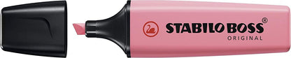 Highlighter - STABILO BOSS ORIGINAL Pastel - Pack of 10