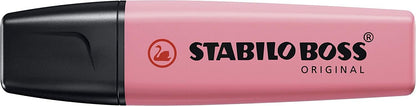 Highlighter - STABILO BOSS ORIGINAL Pastel - Pack of 10