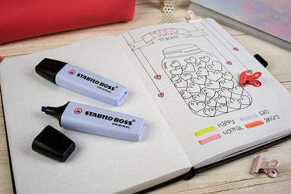 Highlighter - STABILO BOSS ORIGINAL Pastel - Pack of 10