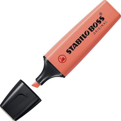 Highlighter - STABILO BOSS ORIGINAL Pastel - Pack of 10
