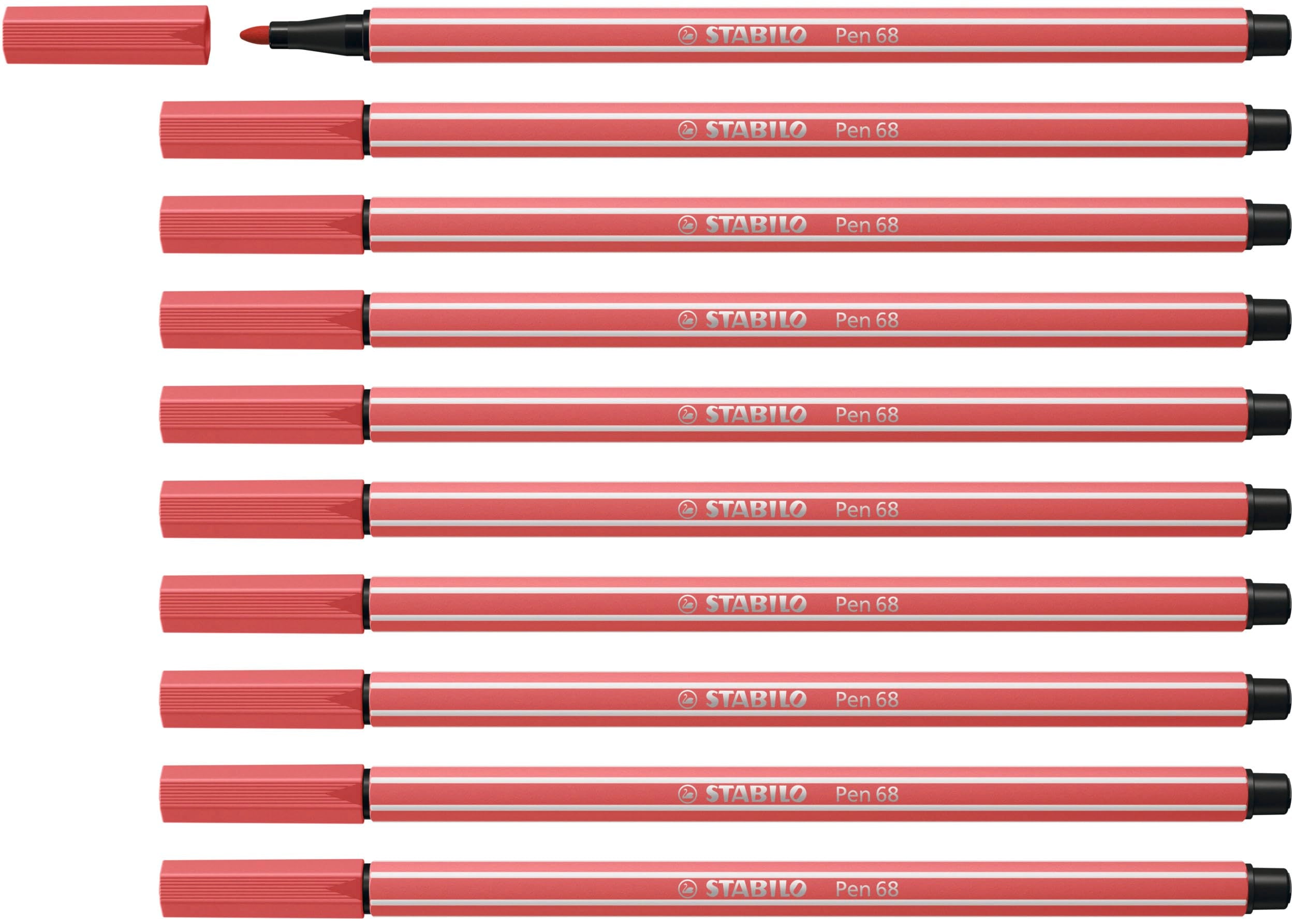 Cf10 Stabilo Pen 68 Ruggine
