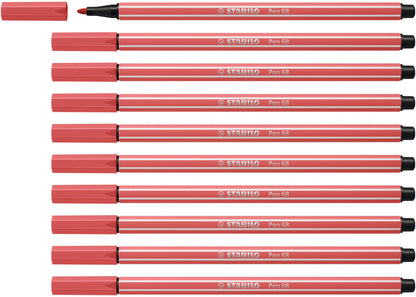 Cf10 Stabilo Pen 68 Ruggine