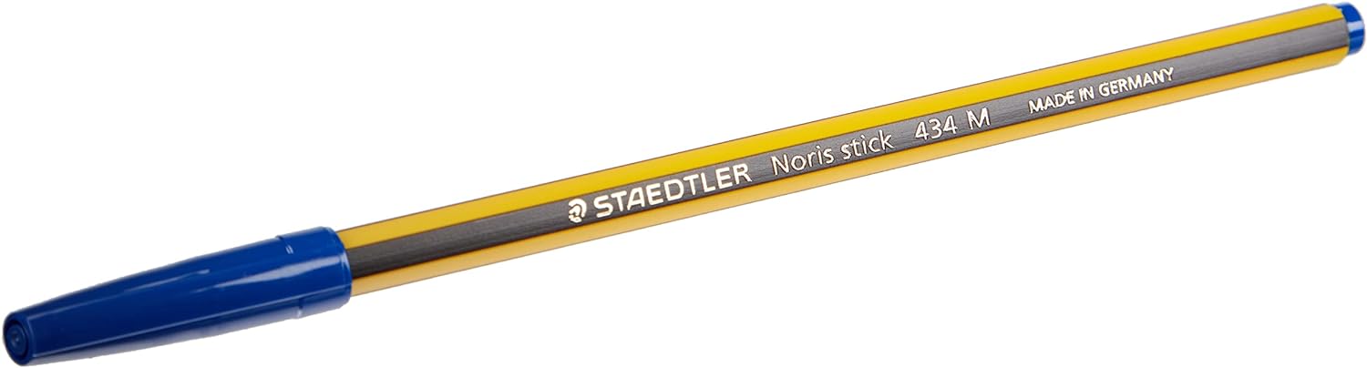 Staedtler 43403 Ballpoint Pen-Blue(set of 20