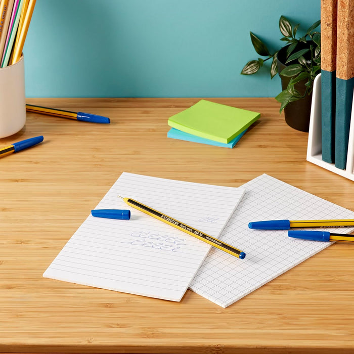 Staedtler 43403 Ballpoint Pen-Blue(set of 20