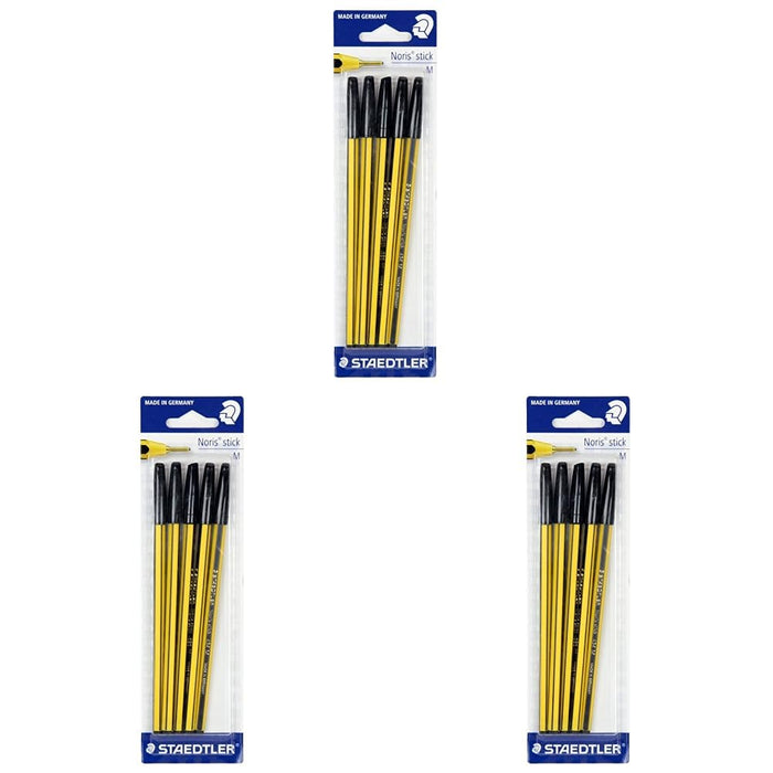 Staedtler 434 m9bk5i Kugelschreiber Leuchtmittel-Geschenkset Stifte und Bleistifte – Größen Geschenke-Stifte und Bleistifte (Kugelschreiber, schwarz, gelb, Sechskant, Deutschland, ISO 11540, Leuchtmittel