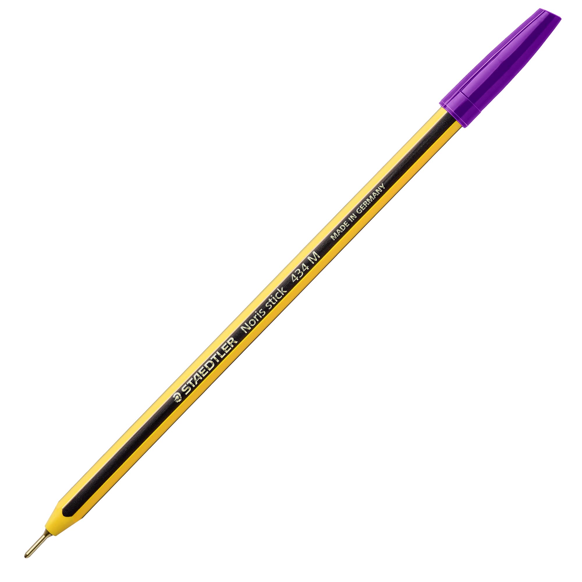 STAEDTLER Confezione da 10 Penna SFERA NORIS STICK colore Viola