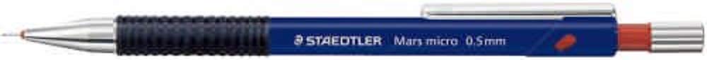 'Staedtler Mars Micro Mechanical Pencil (Blue, 0.5 mm), Pack of 10