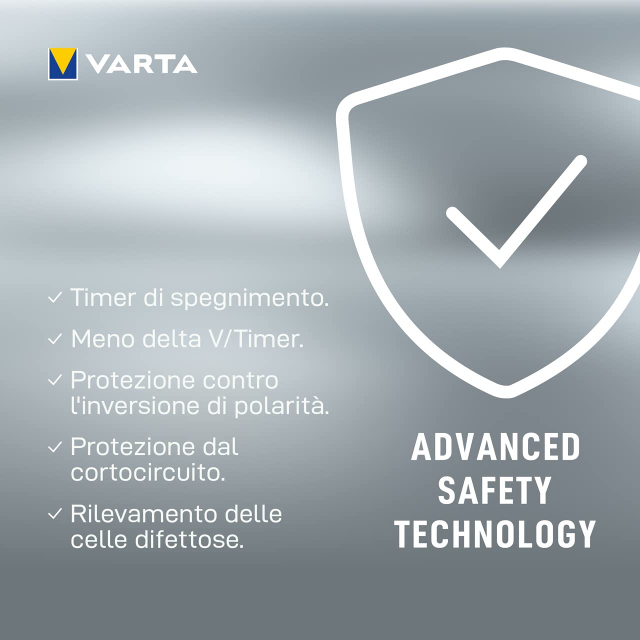 VARTA Power Play LCD Charger - Batterieladegerät 4xAA/AAA -INKL. 12V Adapter + USB Adapter