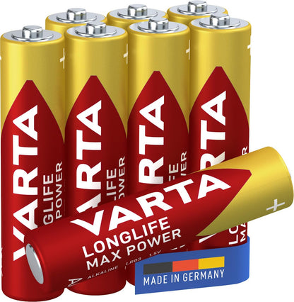 Cf8 Longlife Max Power Aaa Alcalina
