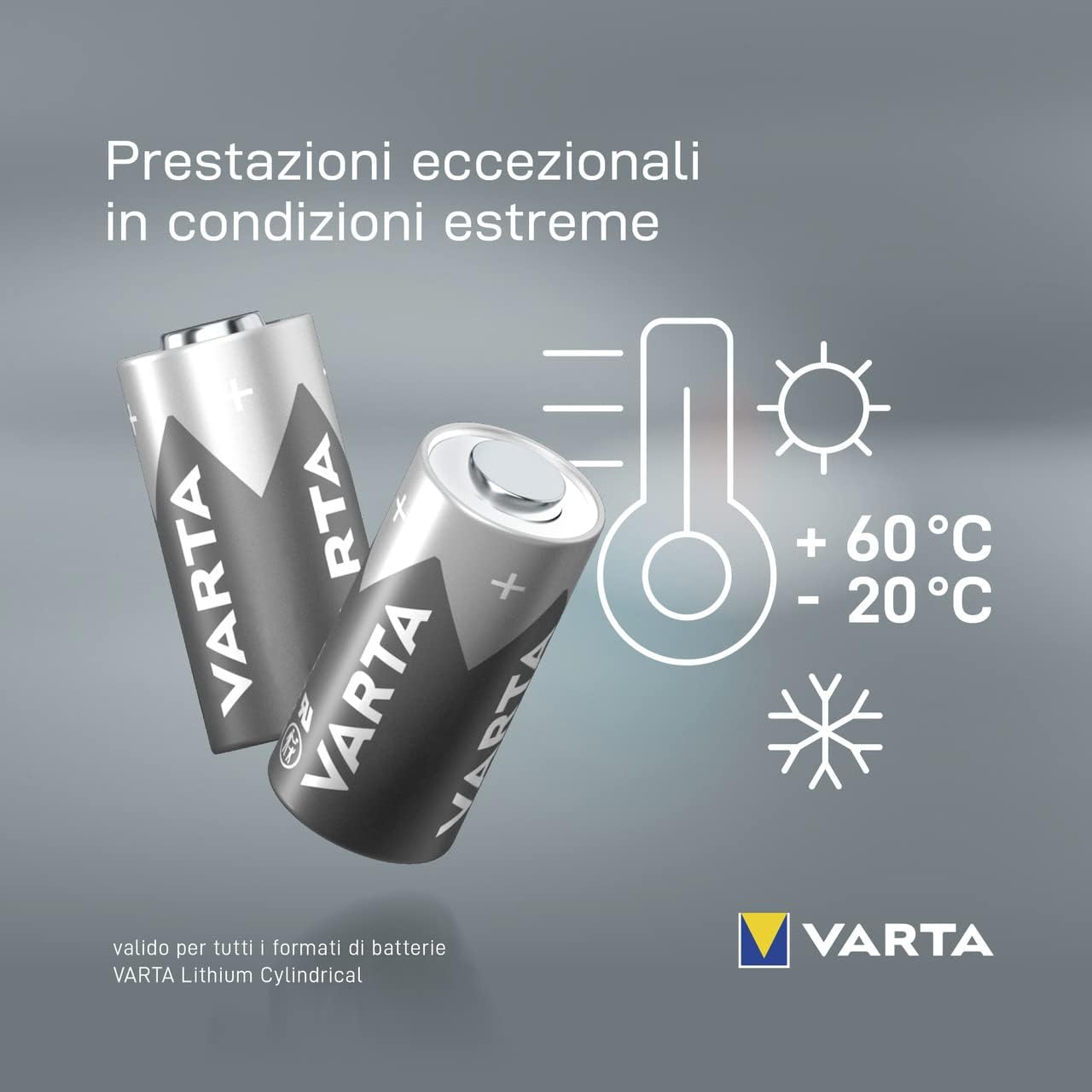 Batteria Cr 1/2 Aa