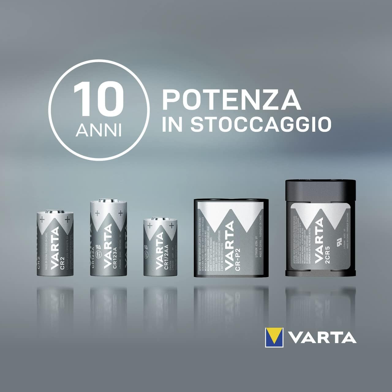 Batteria Cr 1/2 Aa