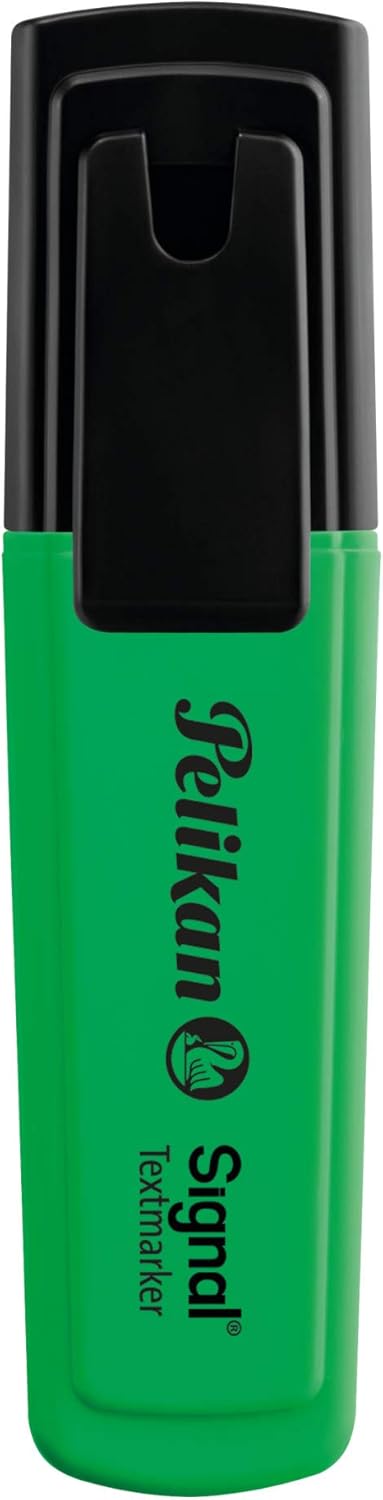 Pelikan Signal Highlighter, Blue, Assorted Colours, 4 Pieces in Polybag