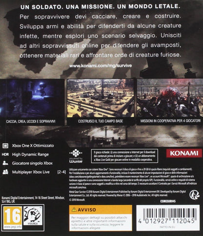 Metal Gear Survive - Xbox One Xbox One Single