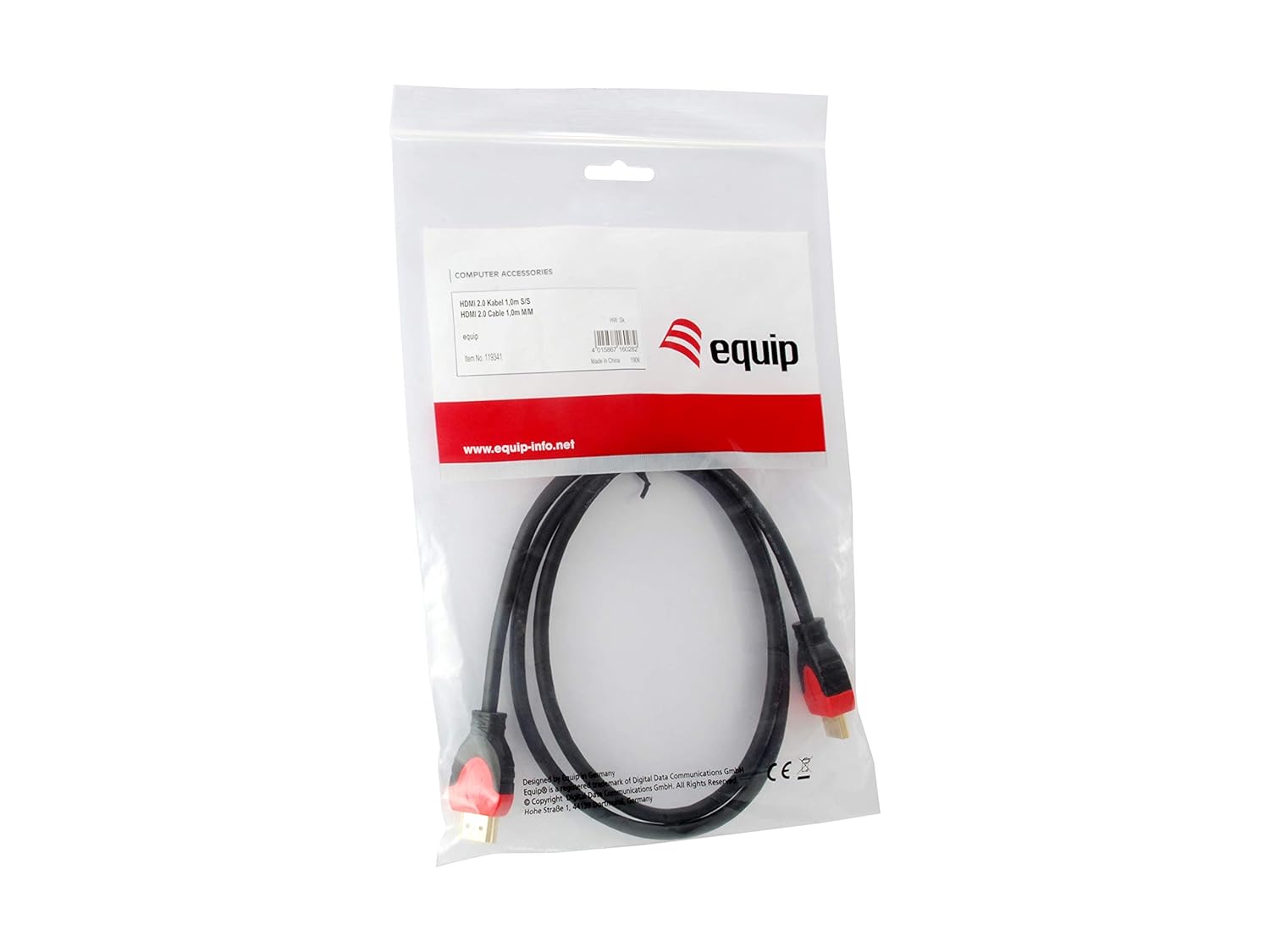 equip HDMI High Speed 1.4 cable with Ethernet 3m